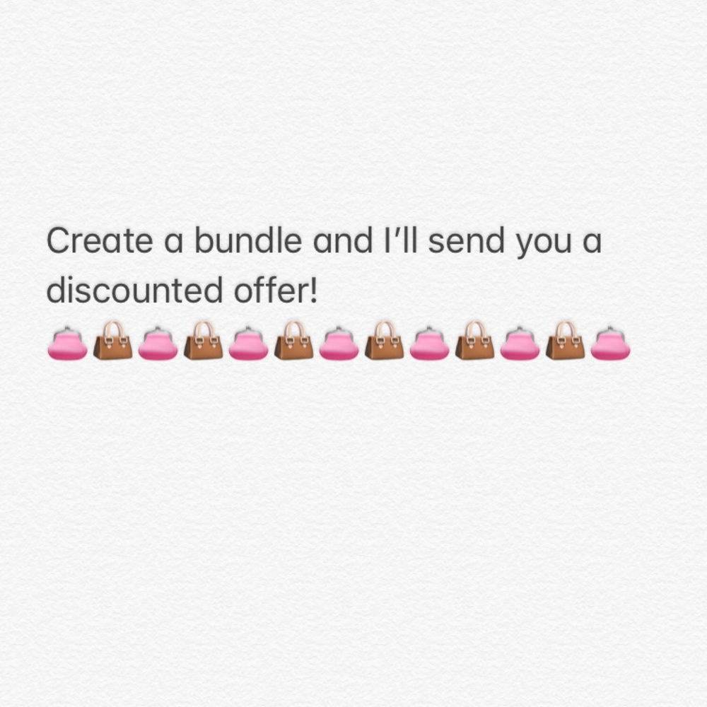 Create a bundle and I’ll send you an offer!